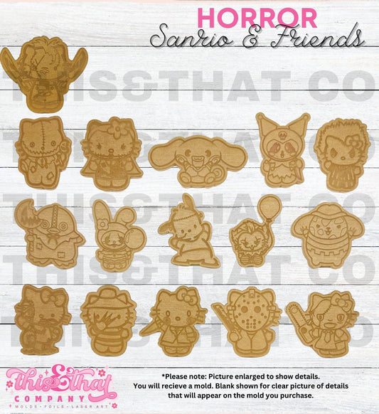 Silicone Mold | Horror San & Friends