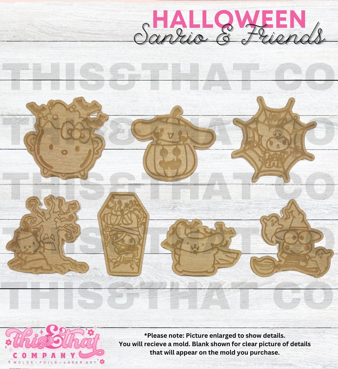 Silicone Mold | Halloween San & Friends