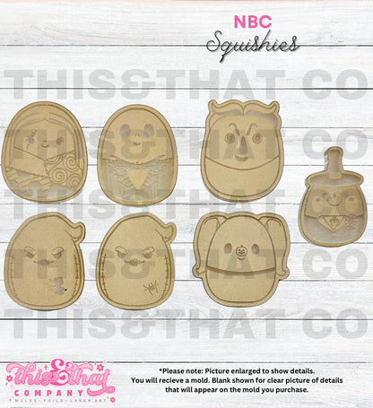 Silicone Mold for Resin | NBC Halloween Squishies
