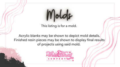 Silicone Mold for Resin | Cookie Sheet Shaker Mold