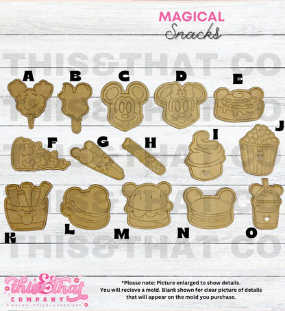 Silicone Mold for Resin | Magical Snacks