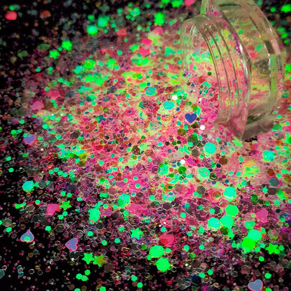 DREAMHOUSE - Chunky Glow Glitter Mix