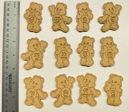 Silicone Mold for Resin | Zodiac Bears