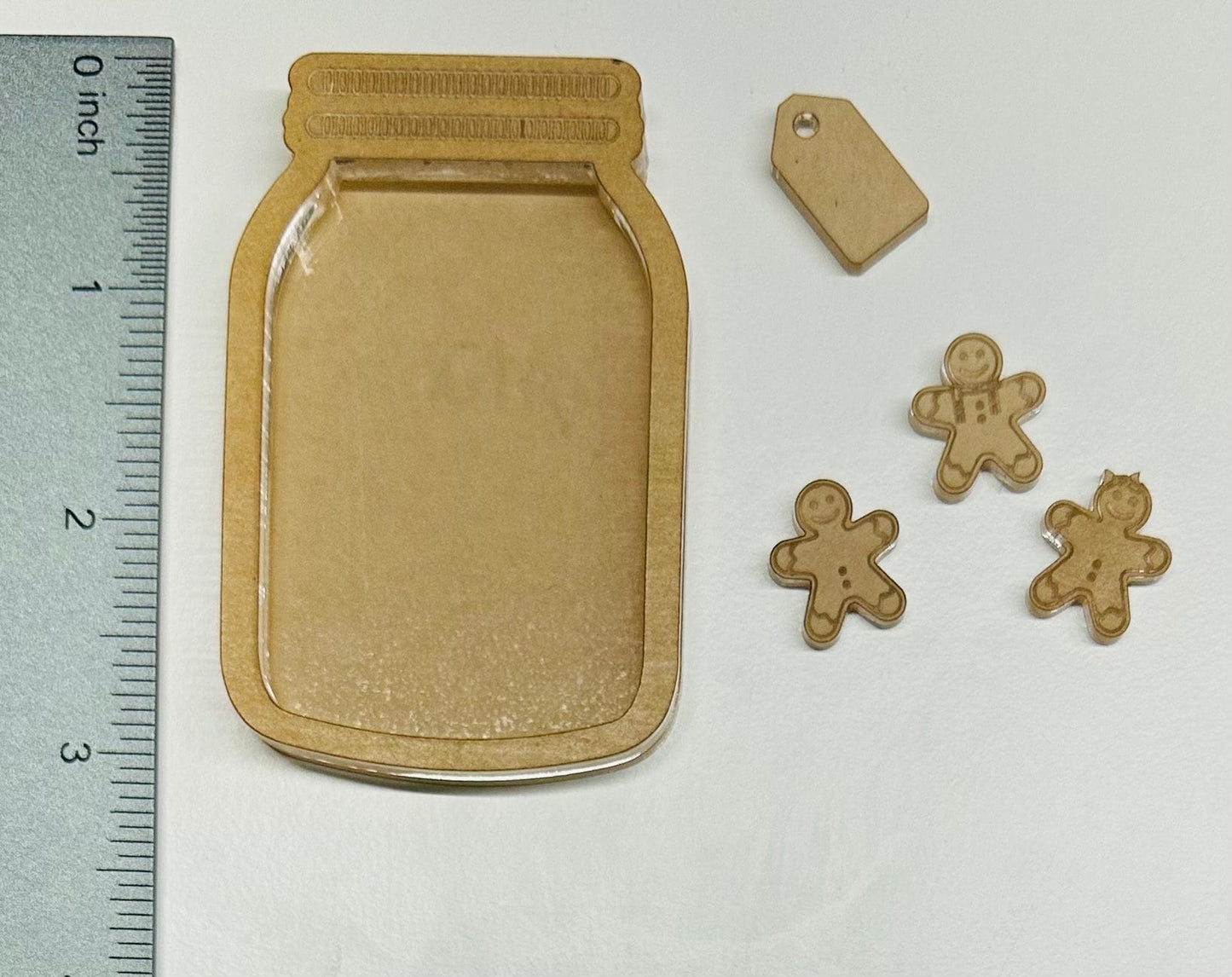 Silicone Mold For Resin | Cookie Jar Shaker with Bits