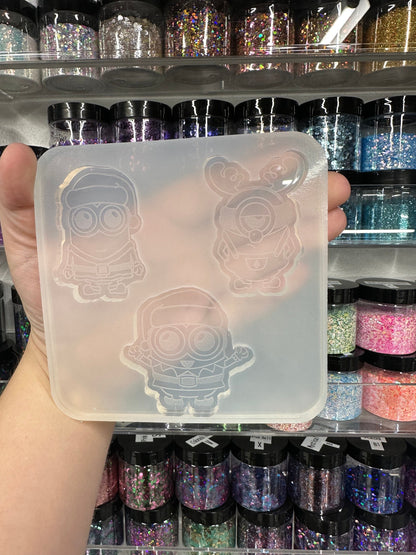 Silicone Mold For Resin | Yellow Guy Christmas