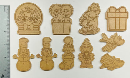 Silicone Mold | Childrens Book Christmas Flats