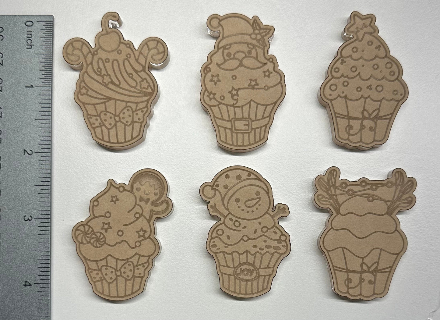 Silicone Mold | Christmas Cupcakes