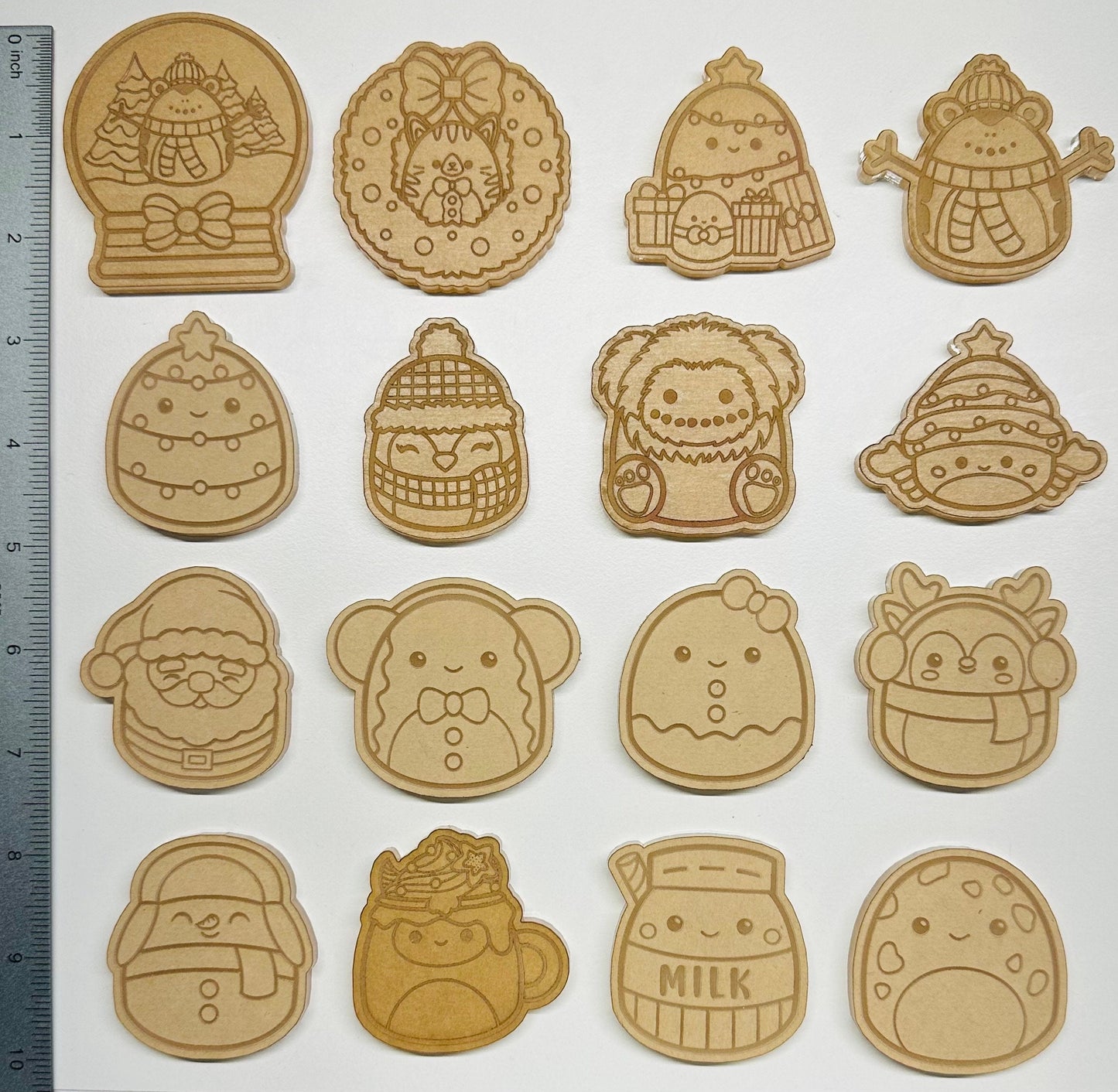 Silicone Mold | Christmas Squishies