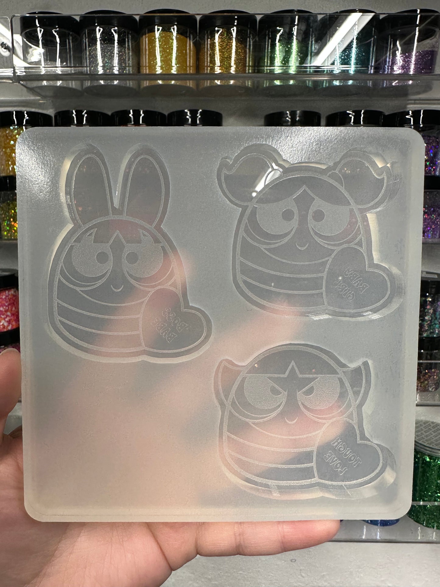 Silicone Mold For Resin | Power Girls Squishies