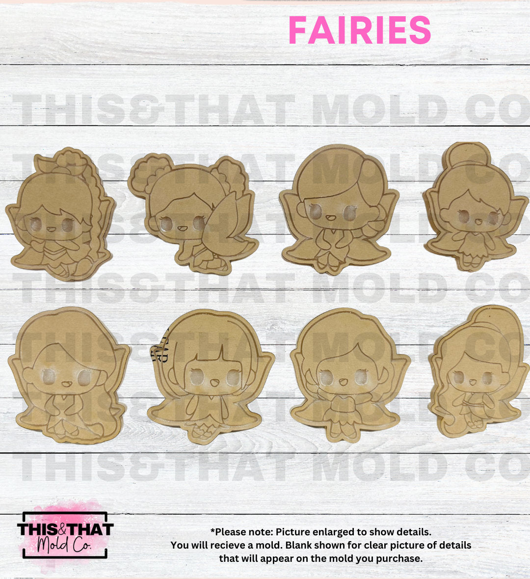 Silicone Mold For Resin | Fairies