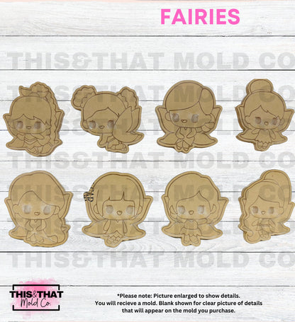 Silicone Mold For Resin | Fairies