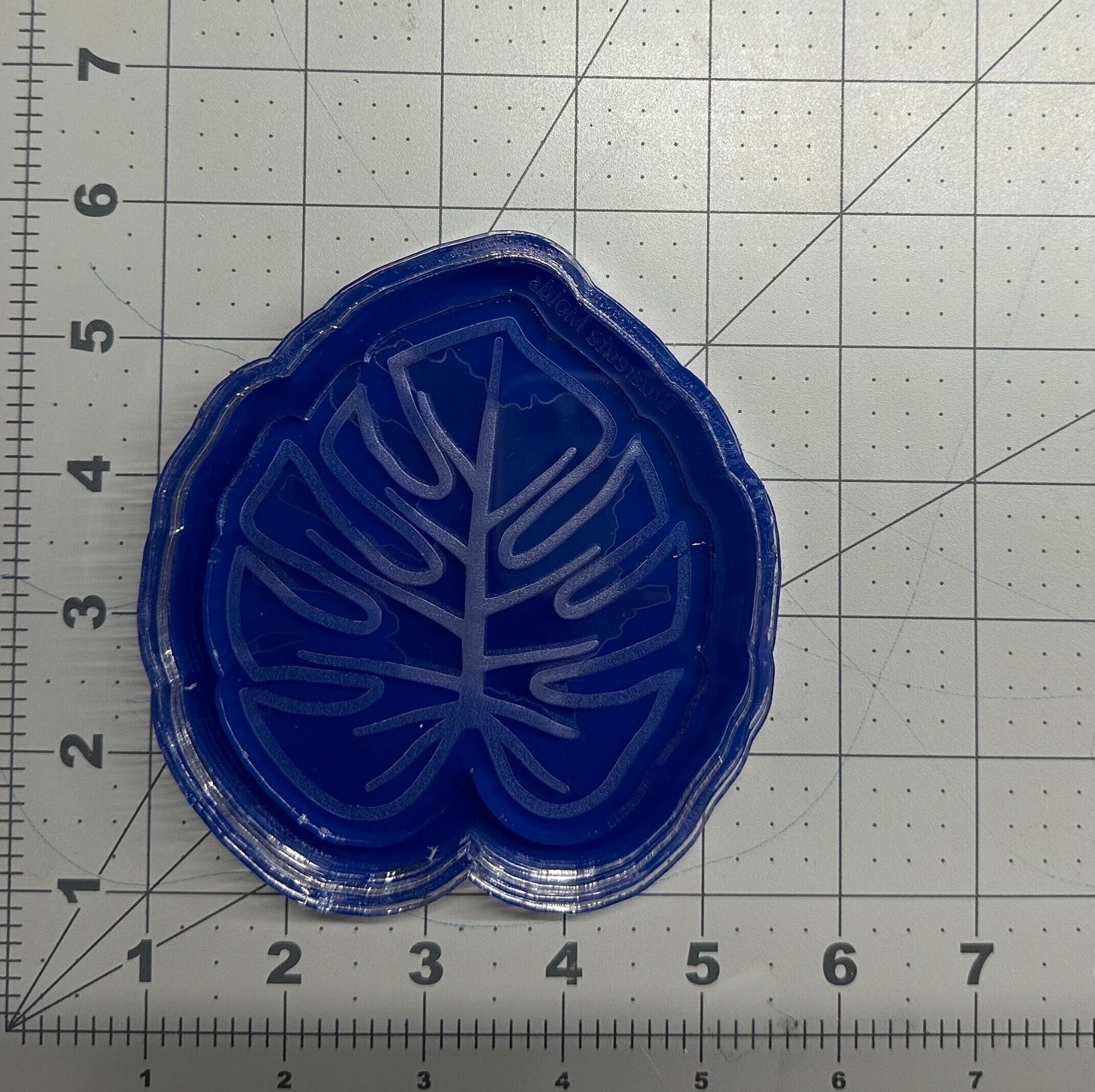 Silicone Mold | Monstera Leaf Cup Coaster