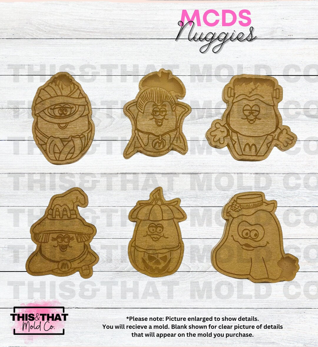 Silicone Mold For Resin | Nostalgic Vintage Nuggets