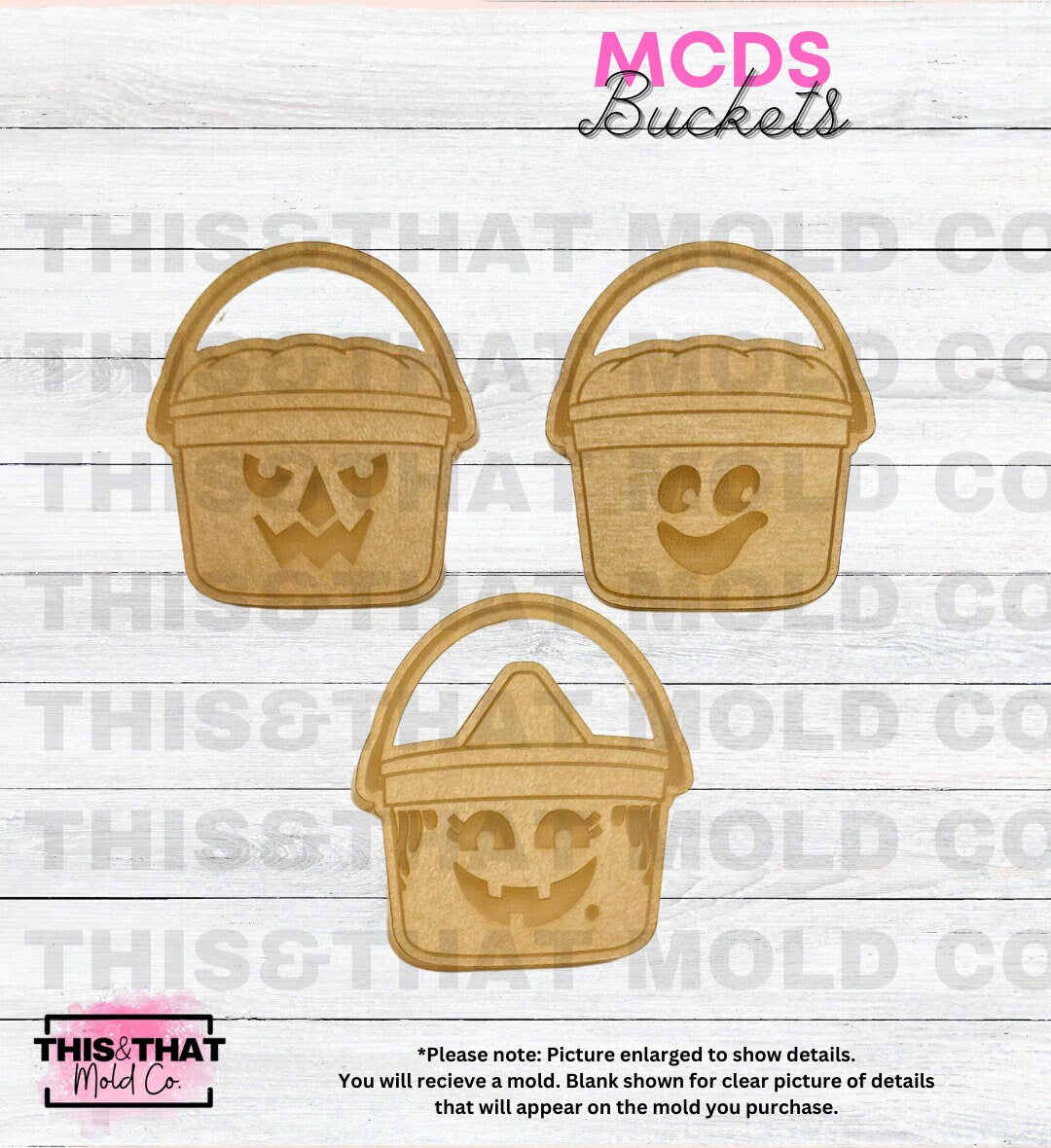 Silicone Mold For Resin | Nostalgic Vintage Halloween McBuckets