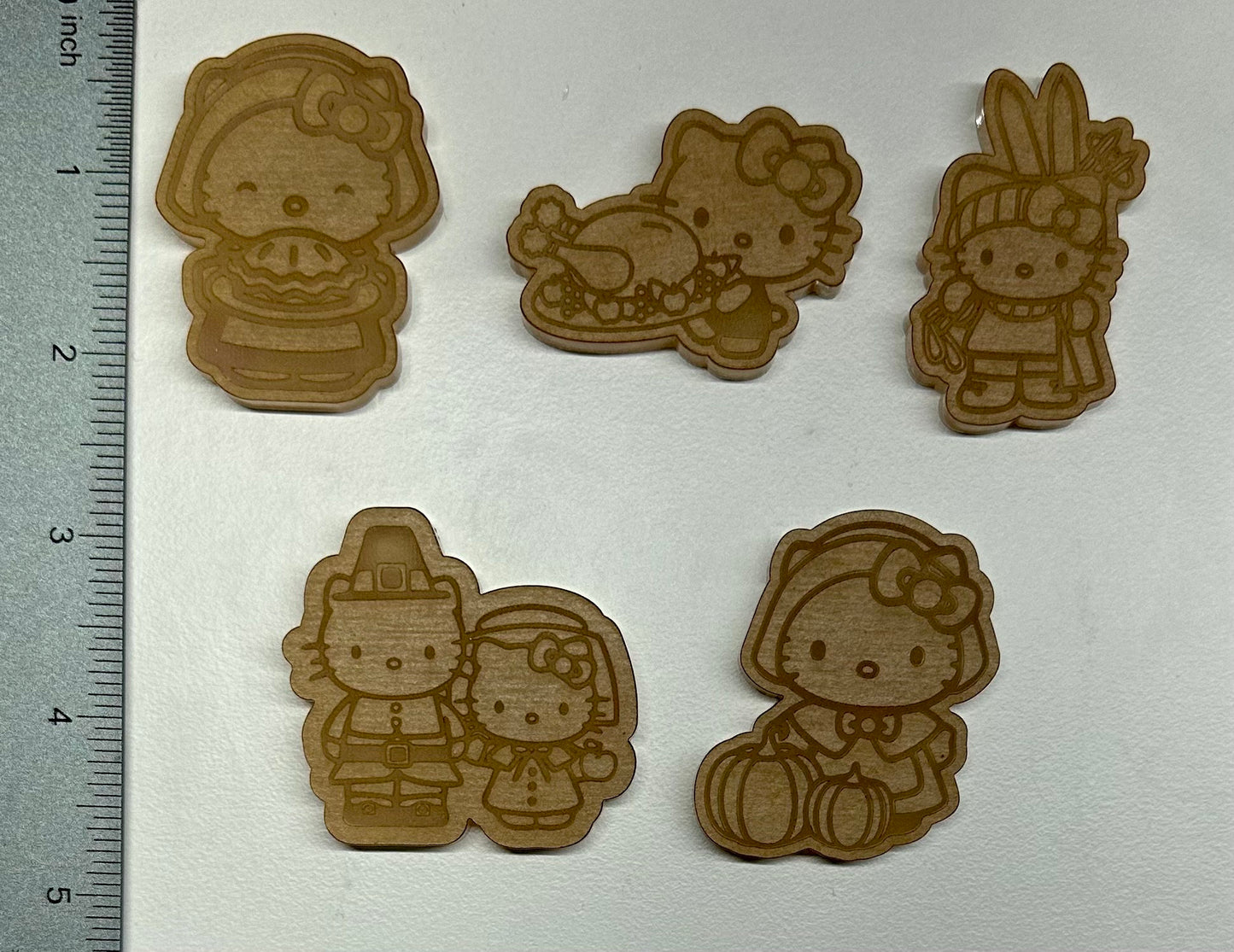 Silicone Mold For Resin | Thanksgiving Kawaii Cat