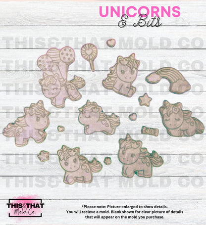Silicone Mold For Resin | Unicorns