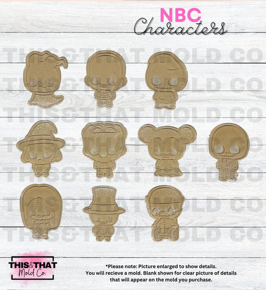 Silicone Mold For Resin | NBC Character